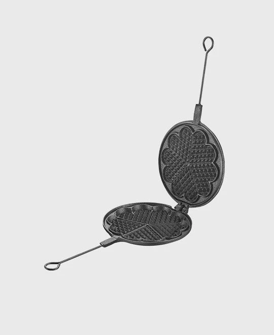 Original Cast iron Waffle iron 21 cm | Skeppshult